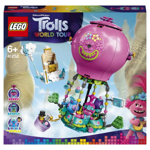 Конструктор LEGO Trolls 41252 Путешествие Розочки на воздушном шаре в Москве