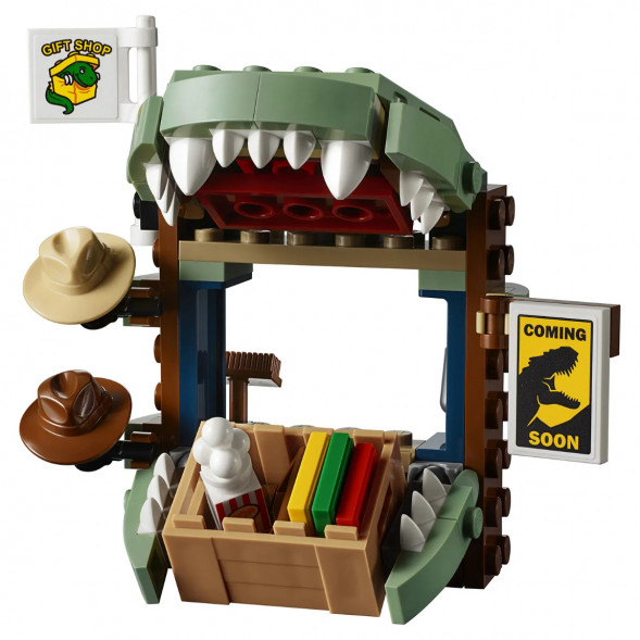 Конструктор LEGO Jurassic World 75934 Побег дилофозавра в Москве