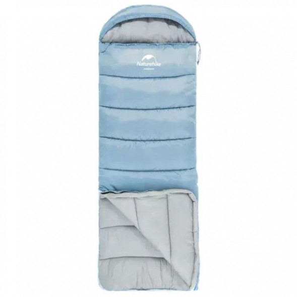 Спальный мешок Naturehike U250 (Левый), голубой в Москве