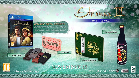 Игра Shenmue III. Day One Edition [PS4, английская версия] в Москве