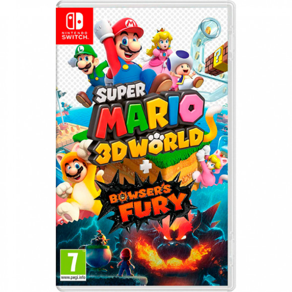 Игра Super Mario 3D World + Bowser&amp;#039;s Fury [Nintendo Switch, русские субтитры] в Москве