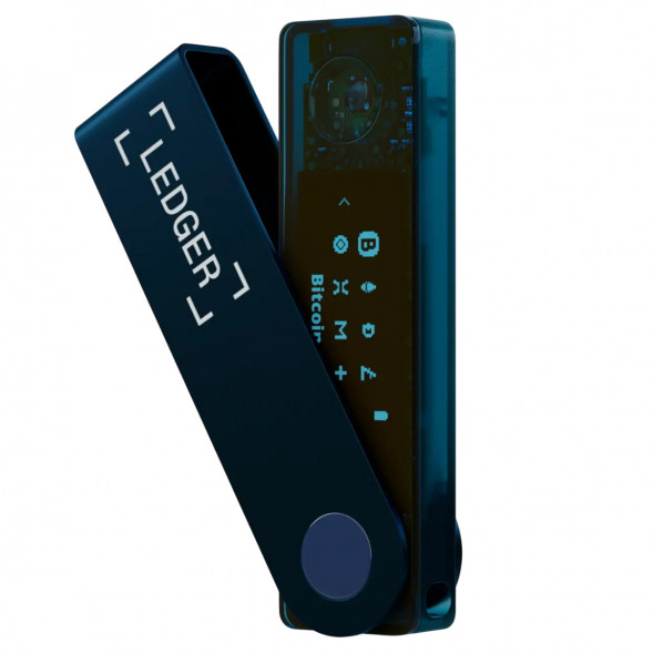 Аппаратный криптокошелек Ledger Nano X, Sapphire Blue в Москве
