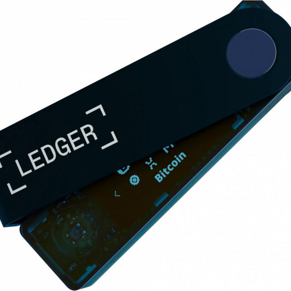 Аппаратный криптокошелек Ledger Nano X, Sapphire Blue в Москве