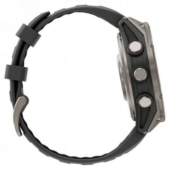 Умные часы Garmin Fenix 8 PRO, 51 мм, AMOLED, Sapphire, Titanium with Graphite/Black Silicone Band 010-03199-10 в Москве