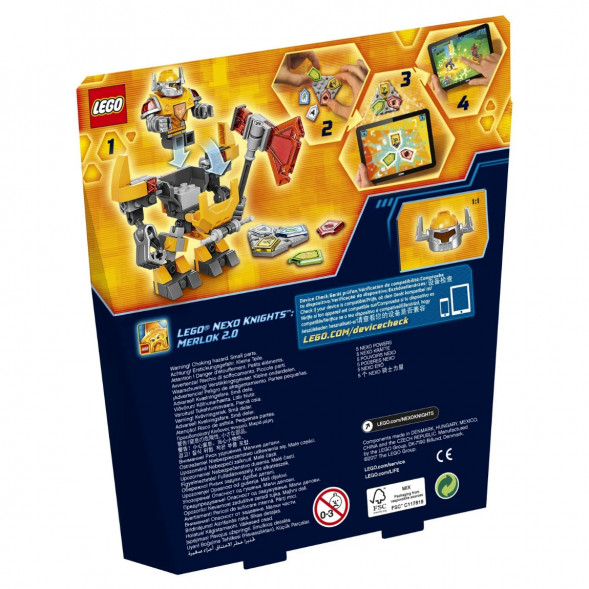 Конструктор LEGO Nexo Knights 70365 Боевые доспехи Акселя в Москве