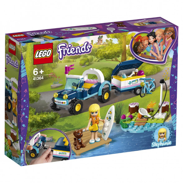 Конструктор LEGO Friends 41364 Багги с прицепом Стефани в Москве