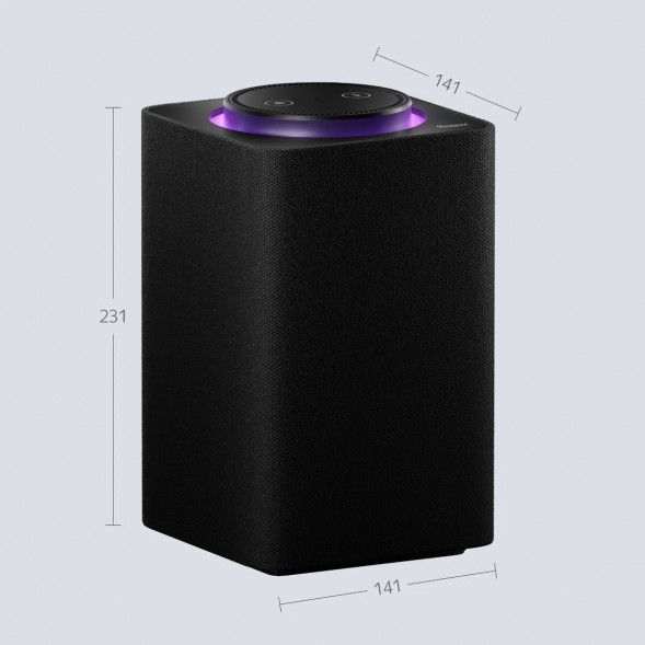 Умная колонка Яндекс Станция Макс с Zigbee, черный в Москве