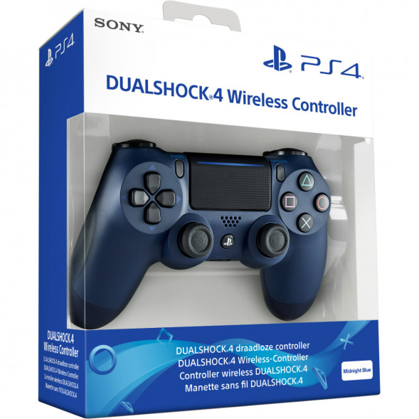 Геймпад Sony DualShock 4 v2 CUH-ZCT2, Синяя полночь