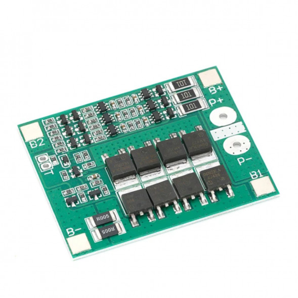 Плата защиты аккумулятора BMS 3S 25A для Li-ion в Москве