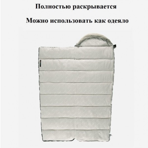 Спальный мешок Naturehike M300 (Левый), зеленый в Москве