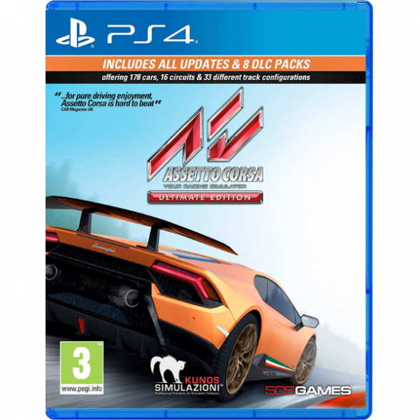 Игра Assetto Corsa. Ultimate Edition [PS4, русские субтитры] в Москве