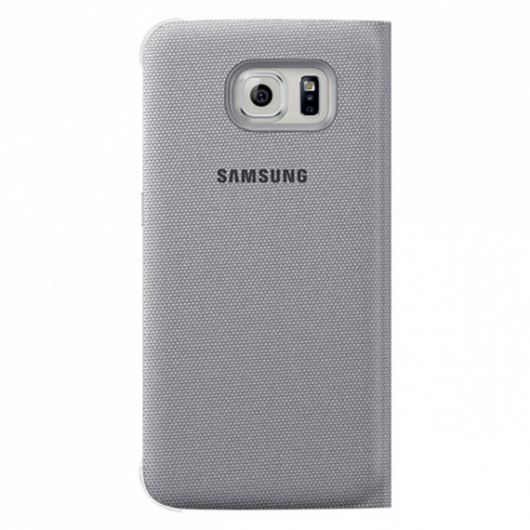 Чехол для Samsung Galaxy S6 S-View Cover (EF-CG920BSE), Silver в Москве
