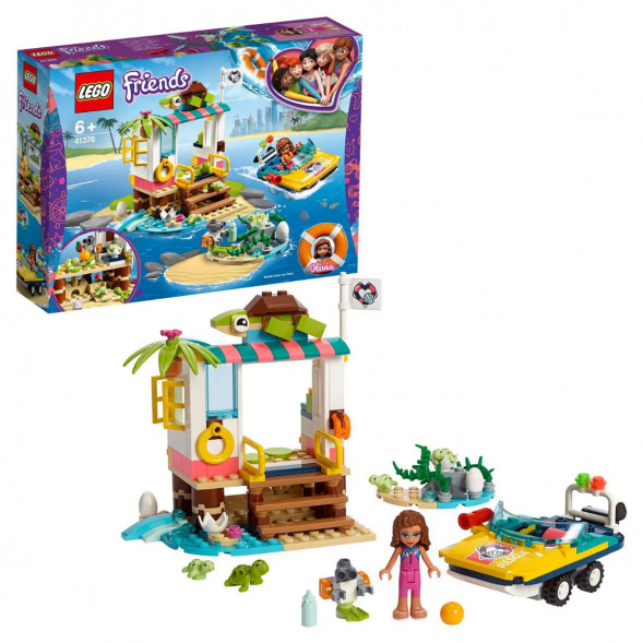 Конструктор LEGO Friends 41376 Спасение черепах в Москве