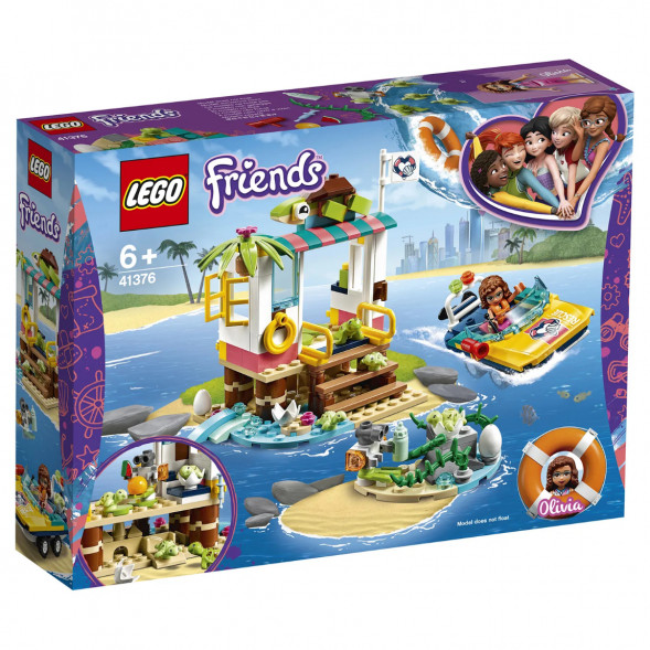 Конструктор LEGO Friends 41376 Спасение черепах в Москве