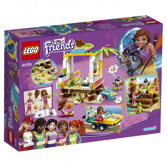 Конструктор LEGO Friends 41376 Спасение черепах в Москве