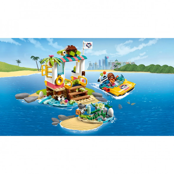 Конструктор LEGO Friends 41376 Спасение черепах в Москве