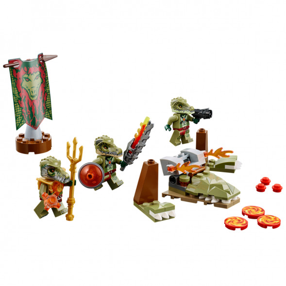 Конструктор LEGO Legends of Chima 70231 Лагерь Клана Крокодилов в Москве