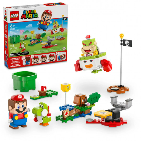 Конструктор LEGO Super Mario 71439 Приключения с интерактивным Марио в Москве