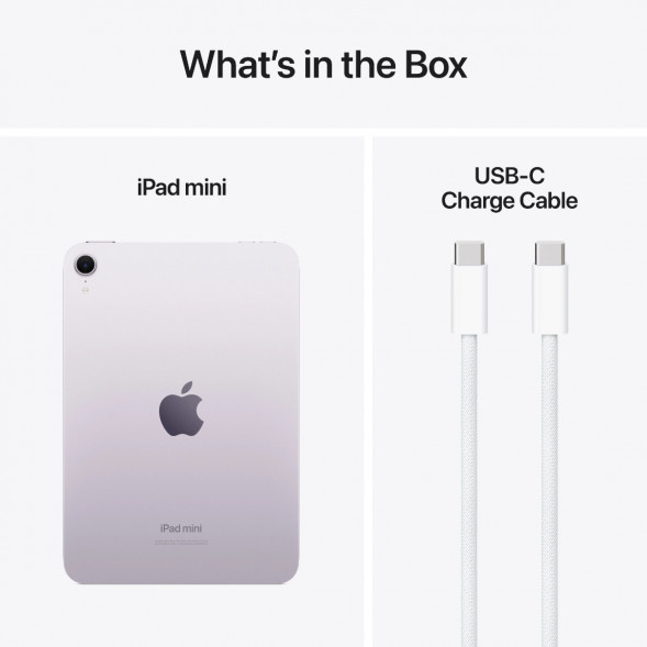 Планшет Apple iPad Mini (2024) Wi-Fi + Cellular 128GB, Фиолетовый в Москве
