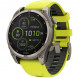 Умные часы Garmin Fenix 8, 51 мм, Solar, Sapphire Titanium with AMP Yellow/Graphite Silicone Band 010-02907-20 в Москве