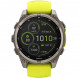 Умные часы Garmin Fenix 8, 51 мм, Solar, Sapphire Titanium with AMP Yellow/Graphite Silicone Band 010-02907-20 в Москве