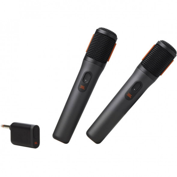 Беспроводной микрофон JBL PartyBox Wireless Mic (2 шт.) черный в Москве