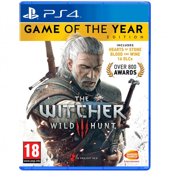 Игра Witcher 3: Wild Hunt (Ведьмак 3: Дикая Охота) Game of the year Edition [PS4, русские субтитры] в Москве