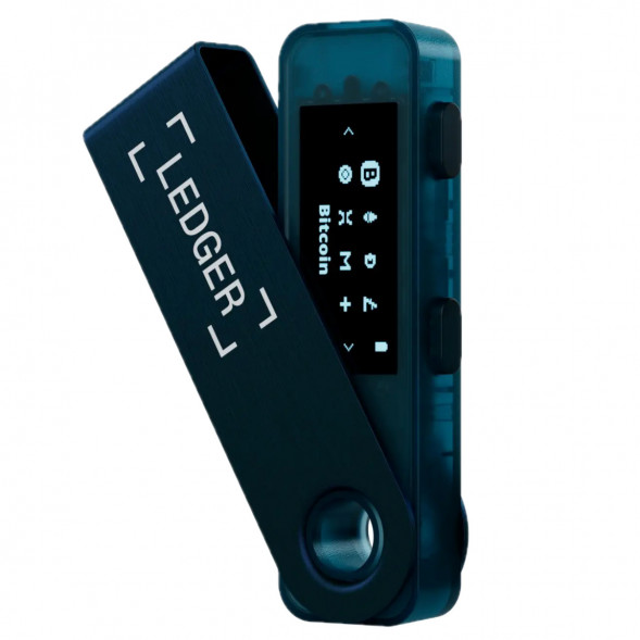 Криптокошелек Ledger Nano S Plus 1 шт., Sapphire Blue в Москве