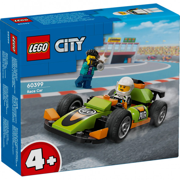 Конструктор LEGO City 60399 Зеленый Гоночный автомобиль в Москве