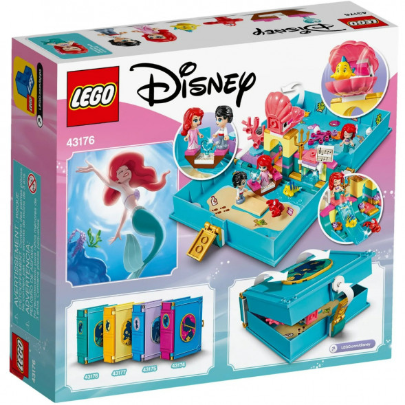 Конструктор LEGO Disney Princess 43176 Книга сказочных приключений Ариэль в Москве
