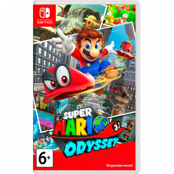 Игра Super Mario Odyssey [Nintendo Switch, русская версия] в Москве