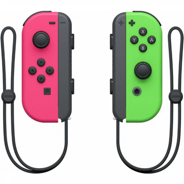 Геймпад Nintendo Switch Joy-Con controllers Duo, зеленый/розовый в Москве