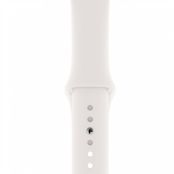Ремешок для Apple Watch 40mm White Sport Band (MTP52ZM/A), белый в Москве