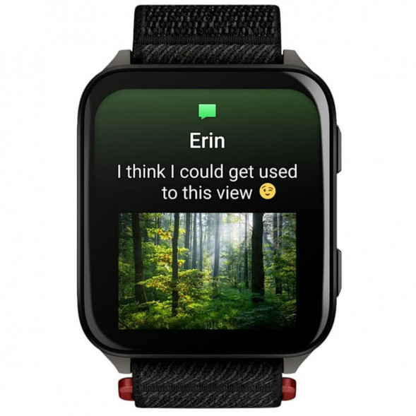 Умные часы Garmin Venu X1 Black с чёрным нейлоновым ремешком ComfortFit 010-02980-02 в Москве