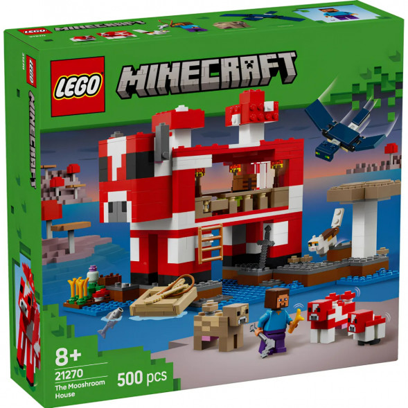 Конструктор LEGO Minecraft 21270 Грибной дом в Москве