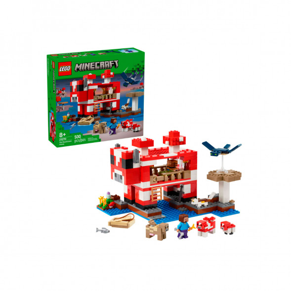 Конструктор LEGO Minecraft 21270 Грибной дом в Москве