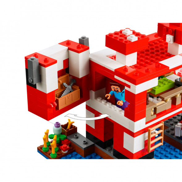 Конструктор LEGO Minecraft 21270 Грибной дом в Москве