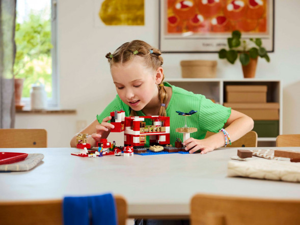 Конструктор LEGO Minecraft 21270 Грибной дом в Москве