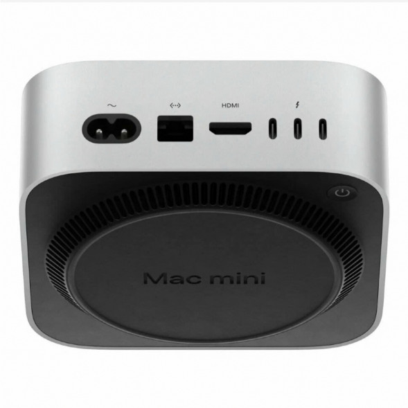 Компьютер Apple Mac mini M4 2024 (MU9D3) (10 Core GPU, 16ГБ, 256ГБ SSD, Apple, macOS), серебристый в Москве