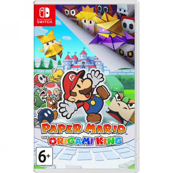 Игра Paper Mario: The Origami King для Nintendo Switch, картридж в Москве