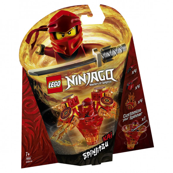 Конструктор LEGO Ninjago 70659 Кай мастер Кружитцу в Москве