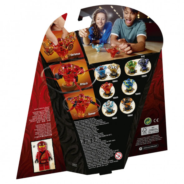 Конструктор LEGO Ninjago 70659 Кай мастер Кружитцу в Москве