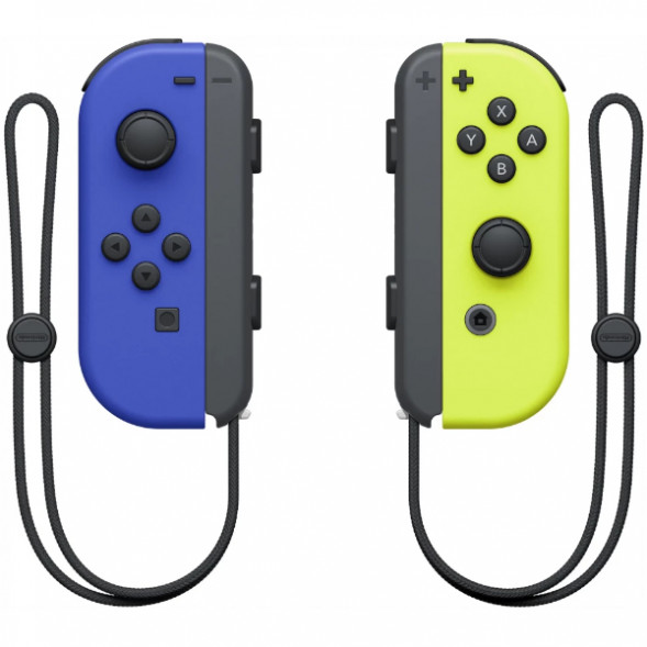 Геймпад Nintendo Switch Joy-Con controllers Duo, синий/желтый в Москве