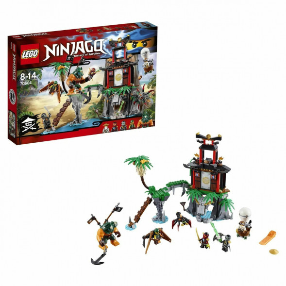 Конструктор LEGO Ninjago 70604 Остров тигриных вдов в Москве