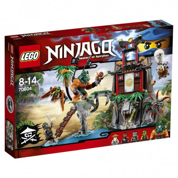 Конструктор LEGO Ninjago 70604 Остров тигриных вдов в Москве