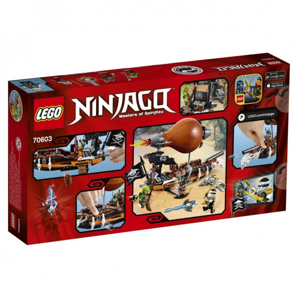 Конструктор LEGO Ninjago 70603 Дирижабль-штурмовик в Москве