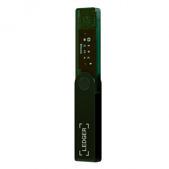 Аппаратный криптокошелёк Ledger Nano X, Emerald Green в Москве
