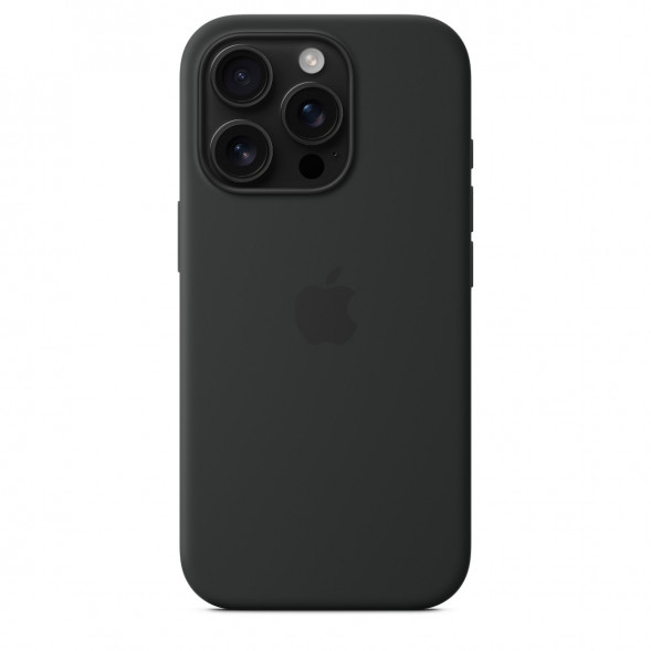 Чехол Apple iPhone 16 Pro Silicone Case with MagSafe, Black (MYYJ3ZM/A) в Москве