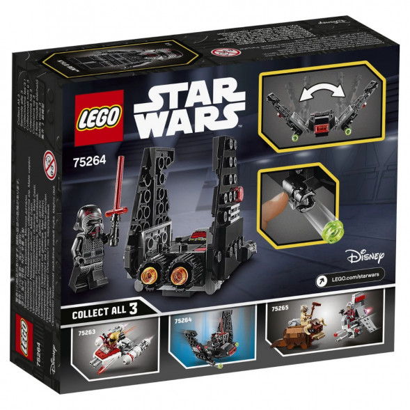 Конструктор LEGO Star Wars 75264 Микрофайтеры Шаттл Кайло Рена в Москве