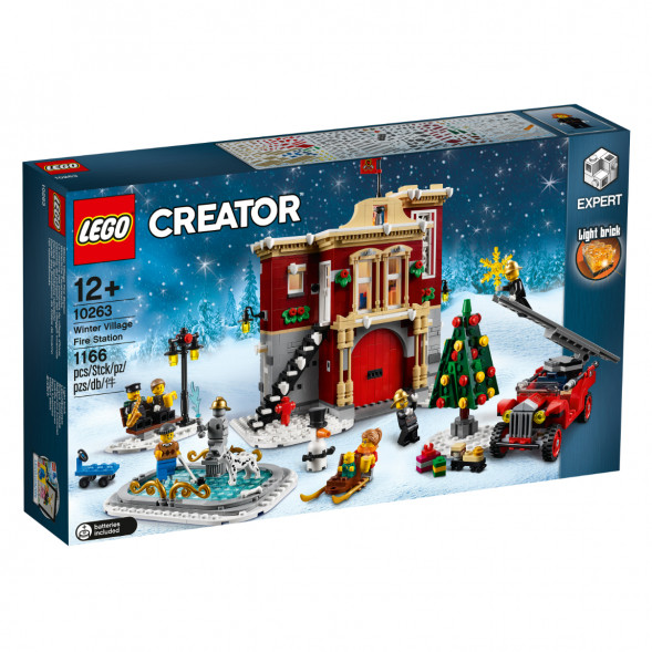 Конструктор LEGO Creator 10263 Пожарная часть в зимней деревне в Москве